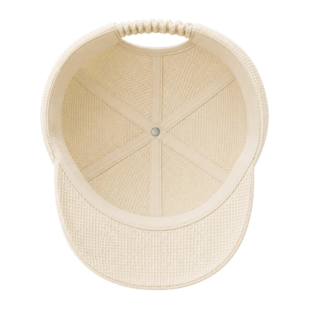 Capvora Summer Waffle Baker Boy Cap